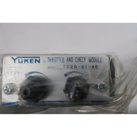 Yuken Throttle And Check Module TC2G-03-40